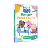 Peppa Pig: Learn With Peppa: Bumper Pencil Control | Draw Patterns and Shapes | | 60 Pages of Tracing Practise | Activity Book for Toddlers | Ages 3+