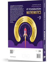 Pearson'26 IIT Foundation Math Class 9|For JEE, NSO & Olympiad Exams| JEE Practice Questions|Free 14 Online Assessments,43 Video Solutions, 14 work sheets & Tests via Pearson MyInsights & elibrary - Retail Maharaj