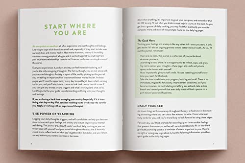 Mental Health Tracker: A Daily Journal to Manage Anxiety and Create Healthy Habits