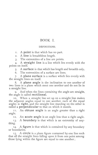 The Thirteen Books of the Elements, Vol. 1