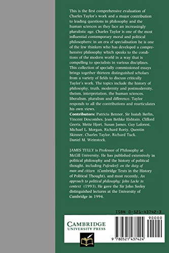 Philosophy in an Age of Pluralism: The Philosophy of Charles Taylor in Question