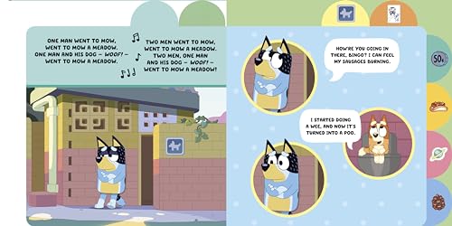 Bluey: Bluey and Bingo’s Book of Singy Things: Tabbed Board Book