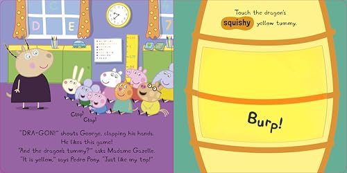 Peppa Pig: Peppa and the Dragon: A Touch-and-Feel Playbook