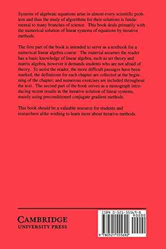 Iterative Solution Methods