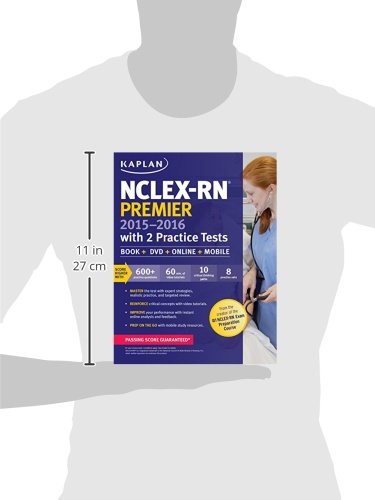NCLEX-RN PREMIER 2015-2016 WITH 2 PRACTICE TESTS WITH DVD-ROM