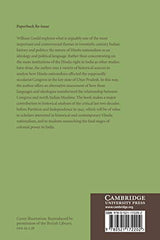 Hindu Nationalism and the Language of Politics in Late Colonial India: 11 (Cambridge Studies in Indian History and Society)