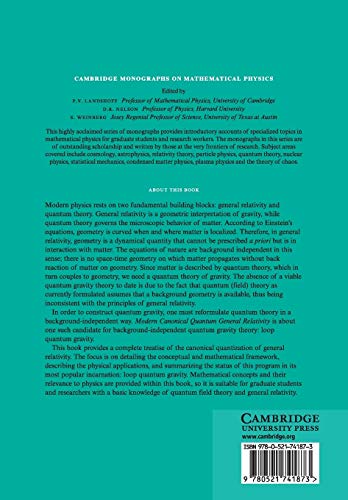 Modern Canonical Quantum General Relativity