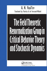 The Field Theoretic Renormalization Group in Critical Behavior Theory and Stochastic Dynamics - Retail Maharaj