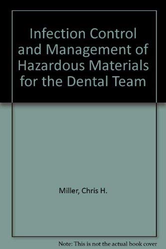 Infection Control and Management of Hazardous Materials for the Dental Team