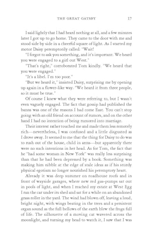 The Great Gatsby