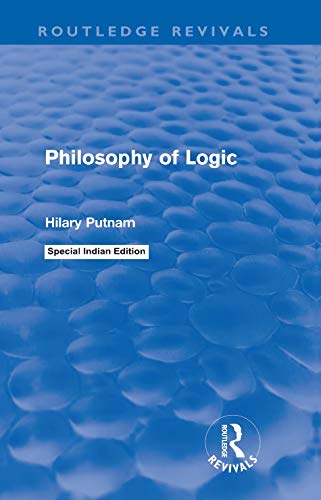 Philosophy of Logic (Routledge Revivals) - Retail Maharaj