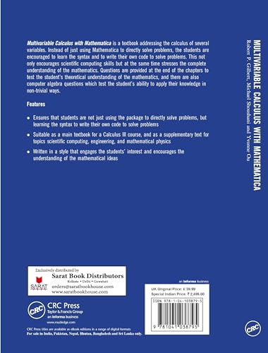 Multivariable Calculus with Mathematica - Retail Maharaj