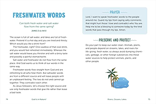 God Is in Nature!: A Kids Devotional About His Awesome Creations