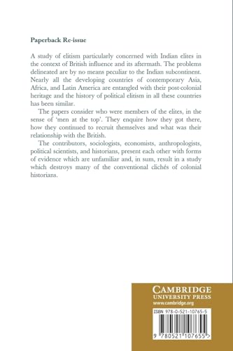 Elites in South Asia