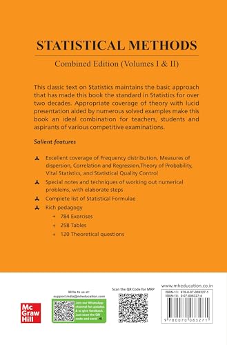 STATISTICAL METHODS (COMBINED VOL), 1ST EDN - Retail Maharaj