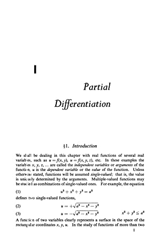 Advanced Calculus (Dover Books on Mathematics)