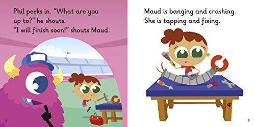 Actiphons Level 3 Book 13 Launching Maud: Learn phonics and get active with Actiphons!
