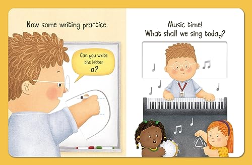 Busy Day: Teacher: An action play book