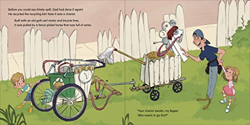 Dad and the Recycling-Bin Roller Coaster