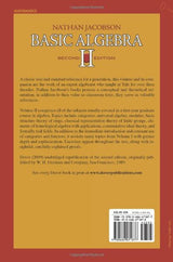 Basic Algebra II (Dover Books on Mathematics) - Retail Maharaj