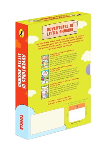 Adventures of Little Shambu: Three Book Boxset of Exciting Short Stories with Little Shambu and His Friends | Ages 7+ - Retail Maharaj