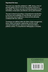 Plant Genetic Resources: An Introduction to their Conservation and Use