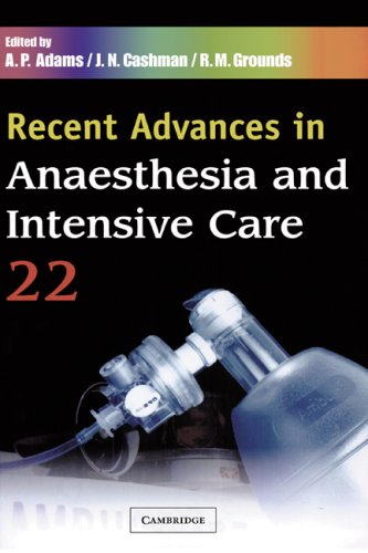 Recent Advances in Anaesthesia and Intensive Care: Volume 22