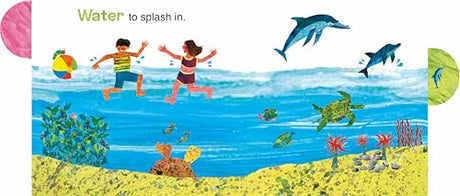 A Day at the Beach with The Very Hungry Caterpillar: Tabbed Board Book - Retail Maharaj