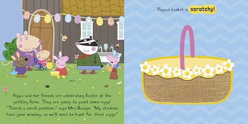 Peppa Pig: Easter at the Farm: A Touch-and-Feel Playbook