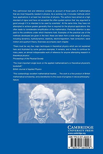 Methods of Mathematical Physics (Cambridge Mathematical Library)