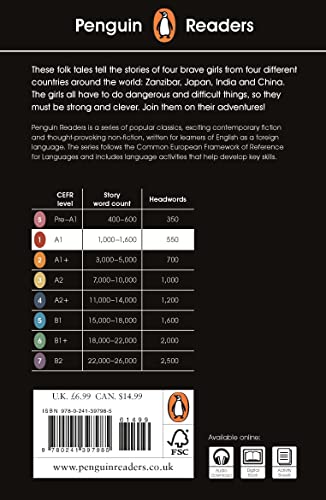 Penguin Readers Level 1: Tales of Adventurous Girls (ELT Graded Reader) (Ladybird Readers) - Retail Maharaj