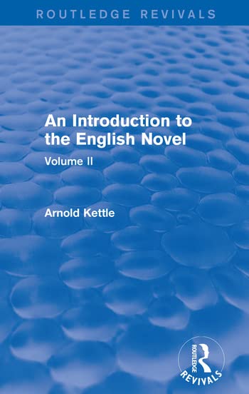 An Introduction to the English Novel - Retail Maharaj