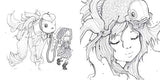 Pop Manga Mermaids and Other Sea Creatures: A Coloring Book