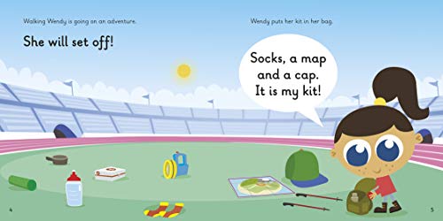 Actiphons Level 2 Book 3 Walking Wendy: Learn phonics and get active with Actiphons!