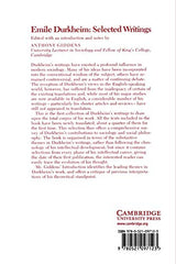 Emile Durkheim: Selected Writings