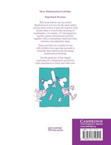 More Mathematical Activities: A Resource Book for Teachers