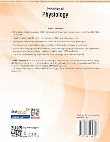 PRINCIPLES OF PHYSIOLOGY WITH FREE PRACTICAL MANUAL OF PHYSIOLOGY