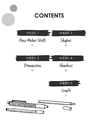Learn to Draw in 5 Weeks: A Beginner's Workbook for All Ages