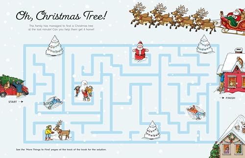 Where's the Christmas Elf? A Festive Search-and-Find Book