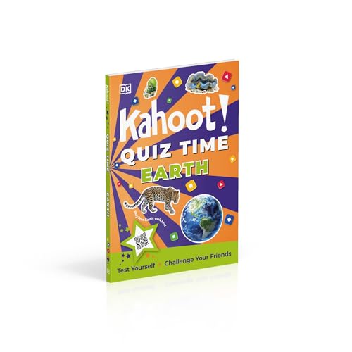 Kahoot! Quiz Time Earth: 250 Trivia Questions (with QR Codes Inside for 150 Interactive Bonus Questions) – Educational Kids Quiz Book