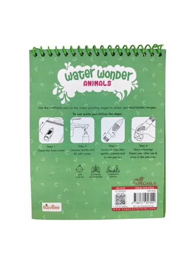 Water Wonder - Animals Magical Colouring Book - Retail Maharaj