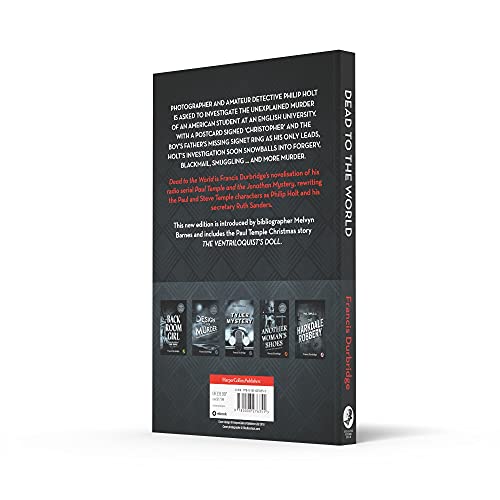 Dead to the World: Based on Paul Temple and the Jonathan Mystery - Retail Maharaj