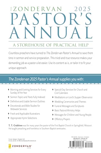 ZONDERVAN 2025 PASTORS ANNUAL