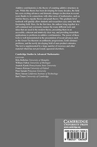 Additive Combinatorics