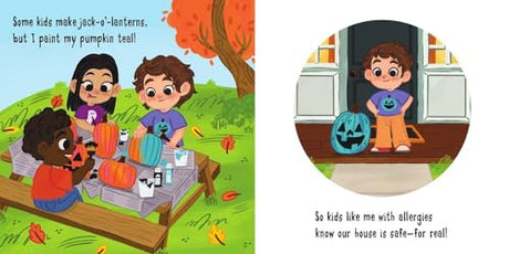 Happy Halloween, Teal Pumpkin] - Retail Maharaj