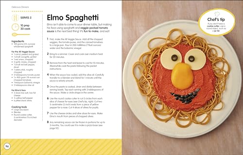 Sesame Street Let's Cook Together: With 40 Fun, Healthy Recipes
