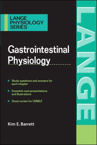 Gastrointestinal Physiology (LANGE Physiology Series)