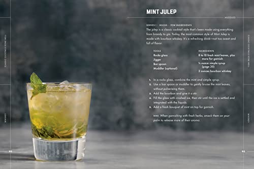 Classic Cocktails Done Well: Tried-and-True Recipes for the Home Bartender