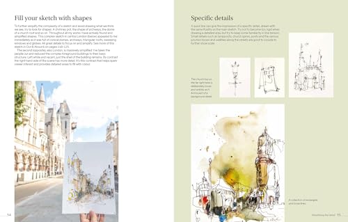 Line and Wash in the Urban Landscape: Sketching With Watercolour and Ink - Retail Maharaj