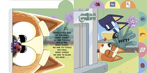 Bluey: Bluey and Bingo’s Book of Singy Things: Tabbed Board Book